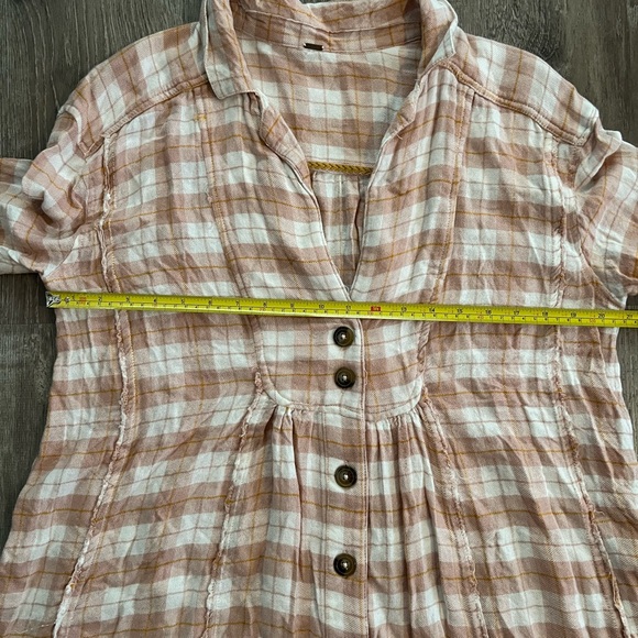 Free People All About The Feels Button Up Shirt - Picture 7 of 8